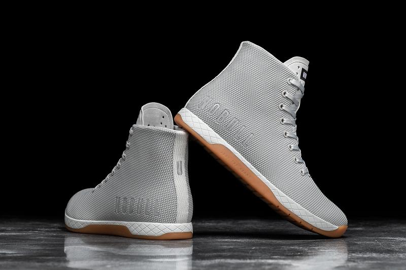 Dark / Grey Nobull High-Top Arctic Gum Men's Trainers | CA I1420L